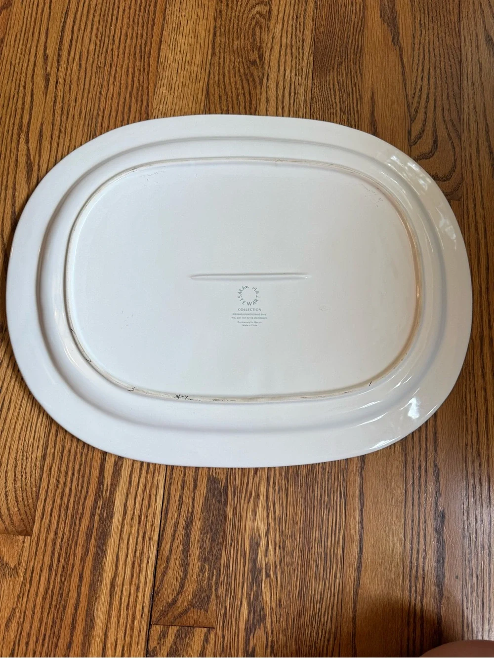 Martha Stewart turkey serving plate